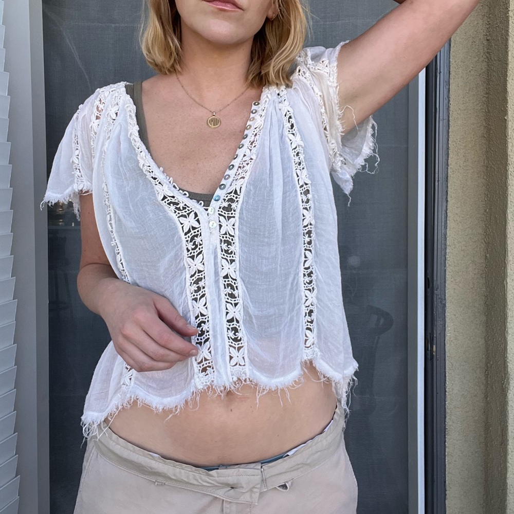 Sexy + Sweet Free People Top